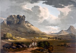 La Vallée de Calaat, Éthiopie, vers 1800